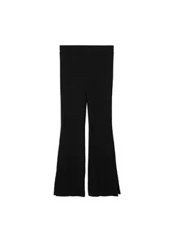 Расклешенные брюки Mango VENUS, черный
