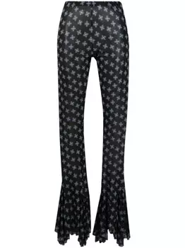 Расклешенные брюки Martha AVAVAV, черный