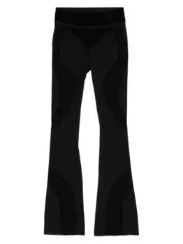 Расклешенные брюки MISBHV, черный