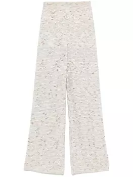 Расклешенные брюки Missoni с пайетками, нейтральный