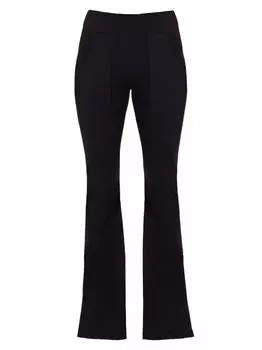 Расклешенные брюки Muse Alala, черный