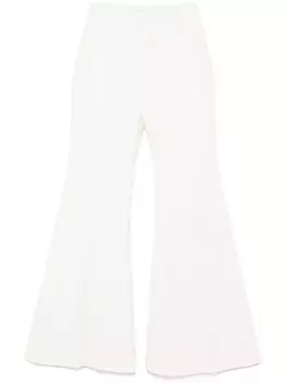 Расклешенные брюки Nina Ricci, нейтральный