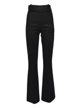 Расклешенные брюки Nineminutes, черный