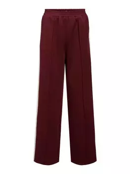 Расклешенные брюки OBJECT OBJCASSIDY, цвет Wine red