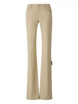 Расклешенные брюки Off-White, нейтральный