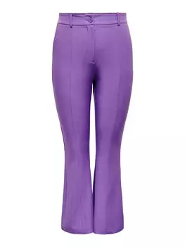 Расклешенные брюки ONLY Carmakoma THEA, темно фиолетовый