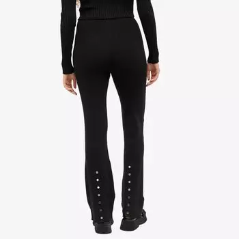 Расклешенные брюки Paco Rabanne, черный