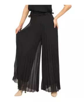 Расклешенные брюки палаццо Fracomina, черный