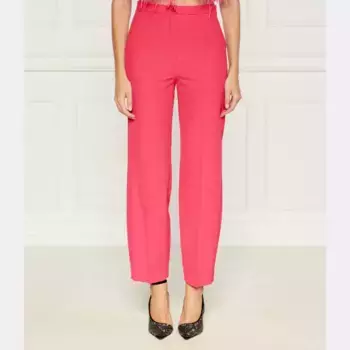 Расклешенные брюки Patrizia Pepe, фуксия