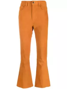 Расклешенные брюки PAULA, оранжевый