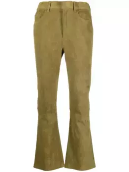 Расклешенные брюки PAULA, зеленый