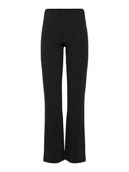 Расклешенные брюки PIECES PCPaige, черный