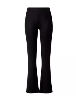 Расклешенные брюки Pieces TOPPY, черный