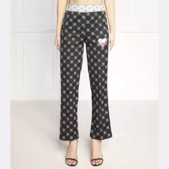 Расклешенные брюки Pinko, черный