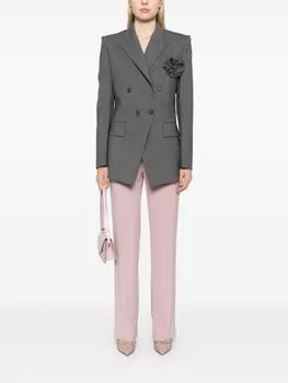 Расклешенные брюки PINKO, розовый