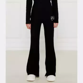 Расклешенные брюки Pinko Up, черный