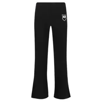 Расклешенные брюки Pinko Up, черный