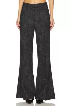 Расклешенные брюки Remain, черный