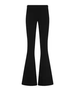 Расклешенные брюки с декором Dsquared2, черный
