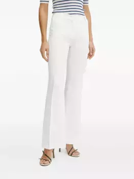 Расклешенные брюки с карманами LUISA SPAGNOLI, белый