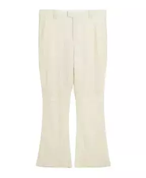 Расклешенные брюки с карманами Soulland, белый