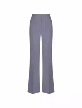 Расклешенные брюки с карманами Victoria Beckham, синий