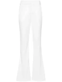 Расклешенные брюки с пайетками Genny, белый