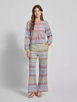 Расклешенные брюки с принтом по всей поверхности Sportalm