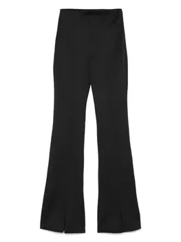 Расклешенные брюки с высокой посадкой Alchemy, черный