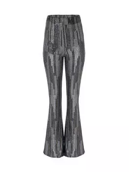 Расклешенные брюки с высокой талией Nocturne, мультиколор