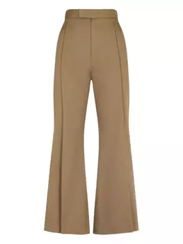 Расклешенные брюки с высокой талией Vivienne Westwood, коричневый