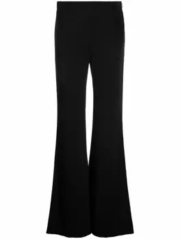 Расклешенные брюки с завышенной талией Galvan London, черный