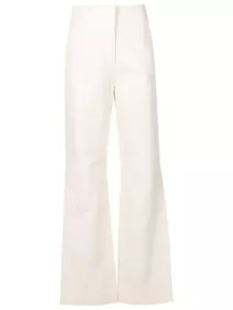 Расклешенные брюки с завышенной талией MISCI, белый