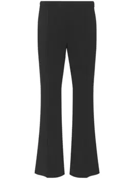 Расклешенные брюки с завышенной талией Proenza Schouler White Label, черный