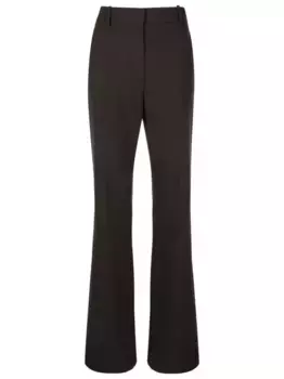 Расклешенные брюки с завышенной талией VALENTINO GARAVANI, коричневый