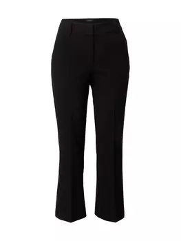 Расклешенные брюки со складками Fiveunits Clara, черный