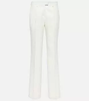 Расклешенные брюки со средней посадкой Etro, белый