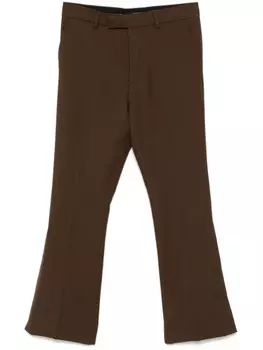 Расклешенные брюки строгого кроя AMIRI, коричневый