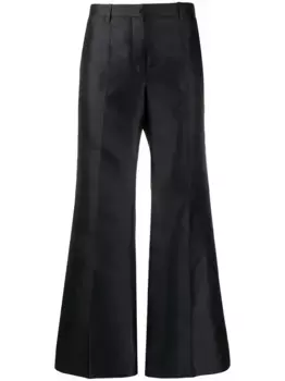 Расклешенные брюки строгого кроя Givenchy, синий