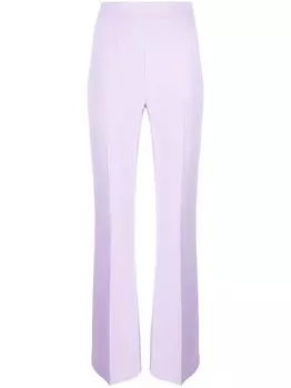 Расклешенные брюки строгого кроя TWINSET, фиолетовый