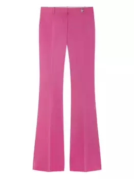 Расклешенные брюки строгого кроя VERSACE, розовый