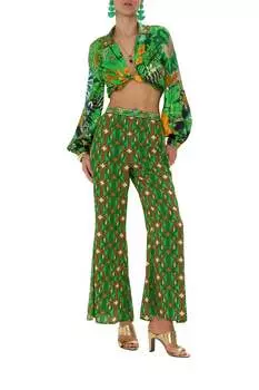 Расклешенные брюки свободного кроя в поколении Good Vibes Camilla, цвет good vibes generation