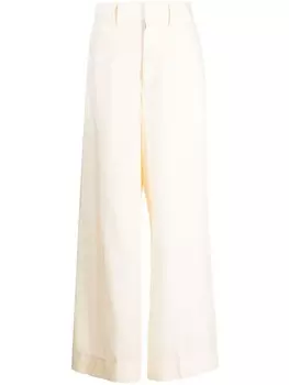 Расклешенные брюки Toga, белый