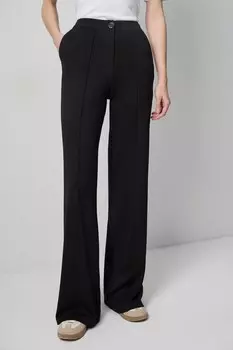 Расклешенные брюки Touche Prive, черный