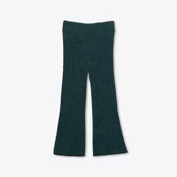 Расклешенные брюки трикотажные в рубчик 3-9 лет Whistles, мультиколор