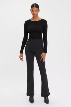 Расклешенные брюки Vero Moda, черный