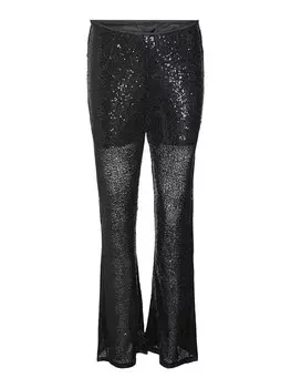 Расклешенные брюки Vero Moda KAJE, черный