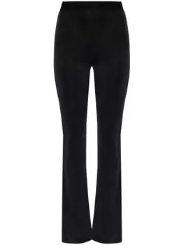 Расклешенные брюки Versace Jeans Couture, черный