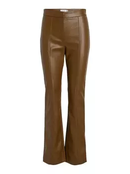 Расклешенные брюки VILA Nanna, оливковый