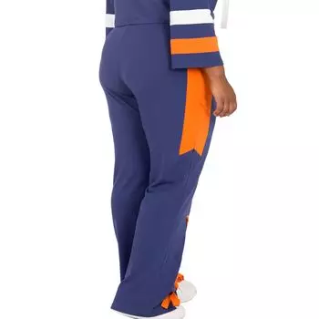 Расклешенные брюки Vilma размера плюс со средней посадкой и шнуровкой по низу Poetic Justice